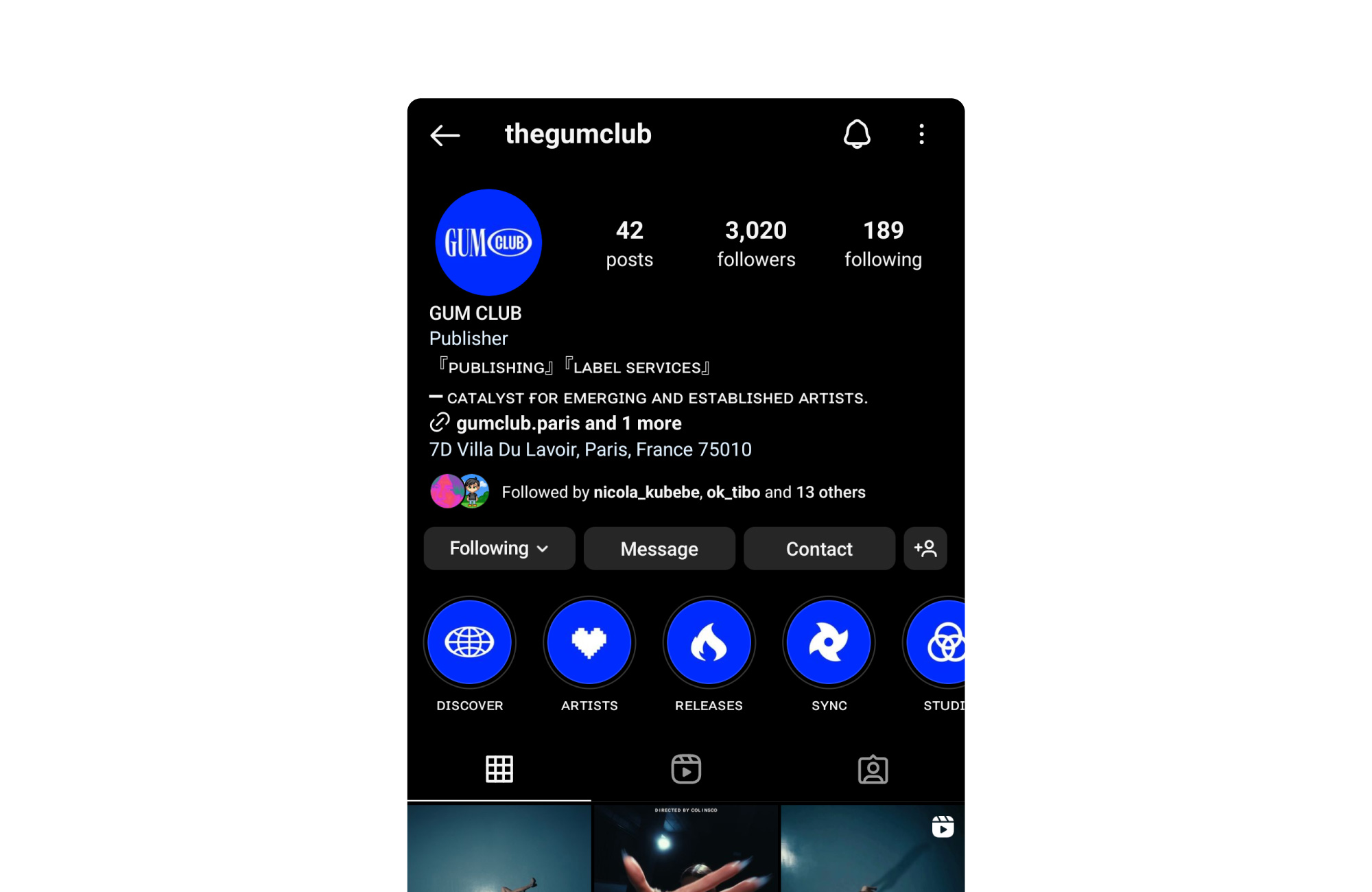 image 5 du projet Gum Club