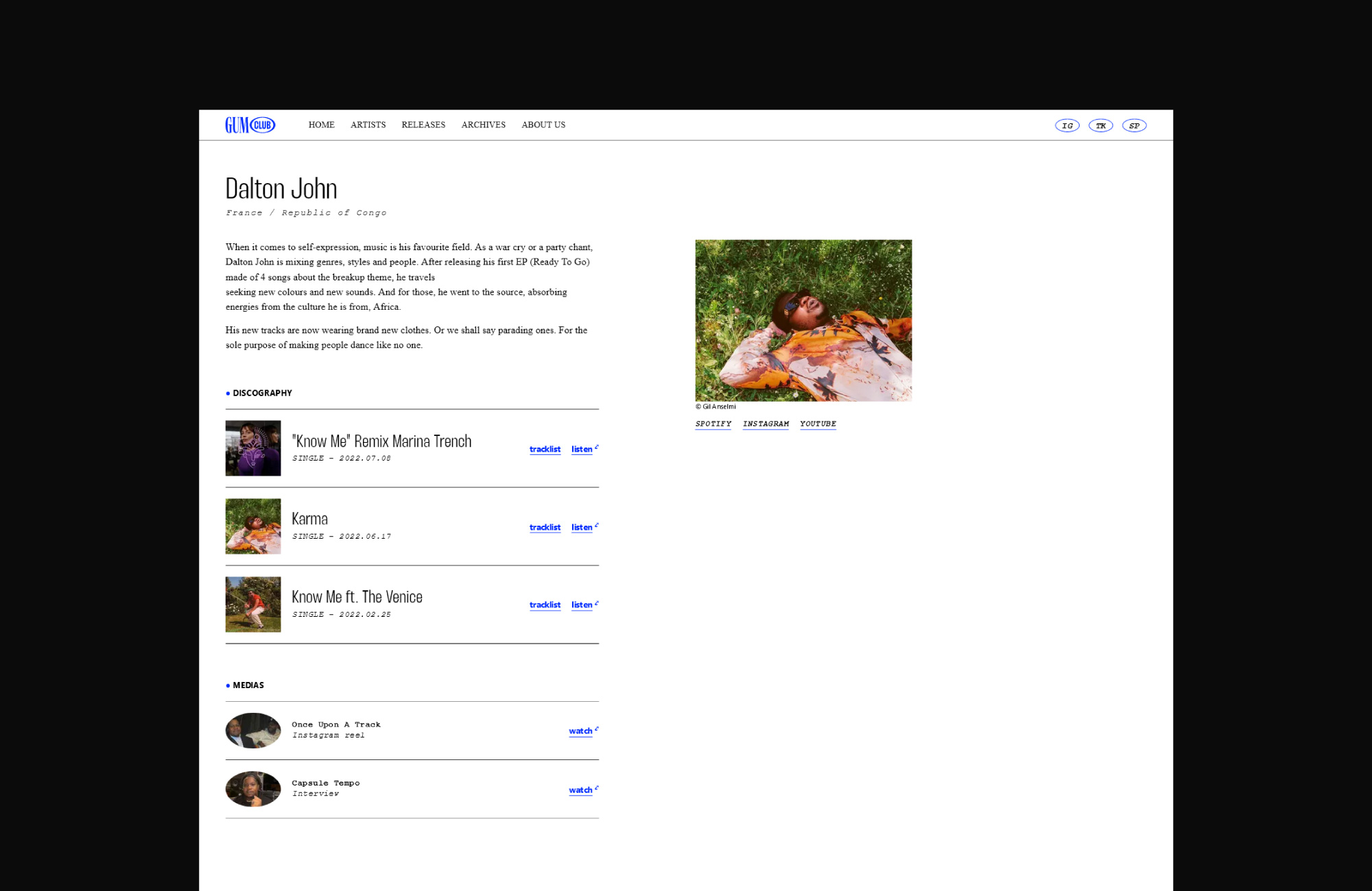 image 11 du projet Gum Club